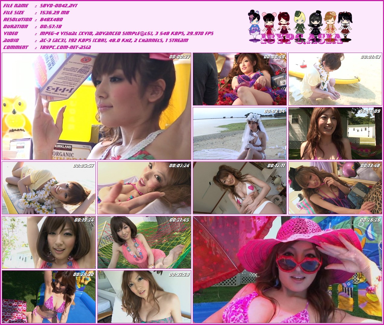 SBVD-0042 Yoko Kumada - DRESS UP DOLL，熊田曜子  DVD 「DRESS UP DOLL　熊田曜子」 人気グラビアアイドルとしてセクシーボディを武器にTVなどで活躍中の熊田曜子の最新イメージ。磨き抜かれた豊満ボディから繰り出される妖艶なポーズはもちろん、素顔の彼女までバッチリ捉えたファン必見作。