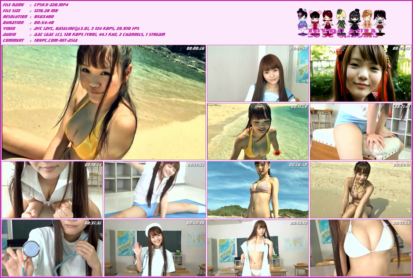 CPSKY-228 Sara Mizuki - (aidoru movie) RbA，[CPSKY-228] 水城サラ 18歳高2の 水城サラの憂鬱